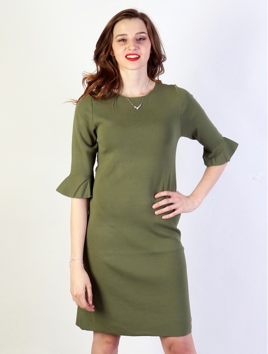 All Occasion Super Stretchy Bell Sleeve Knit Dress